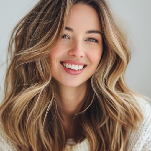 Are dark brown hair with blonde highlights straight?Suitable for All Hair Types?