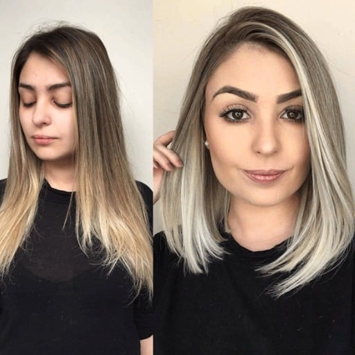 Hairstyle Before After